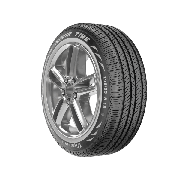 لاستیک کویر تایر سایز 195/65R15 گل Vigorous KB47