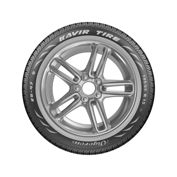لاستیک کویر تایر سایز 195/65R15 گل Vigorous KB47 - Image 3