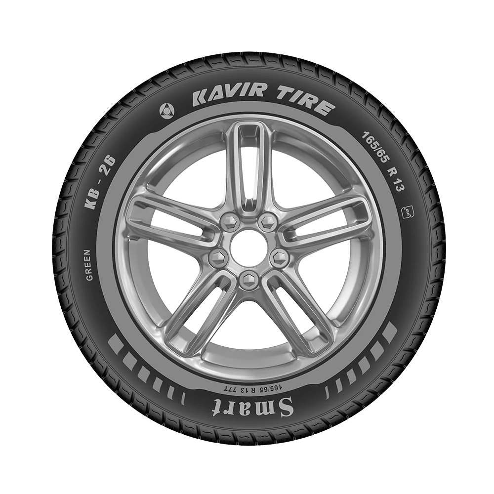 لاستیک کویر تایر سایز 165/65R13 گل Smart KB26 - Image 3
