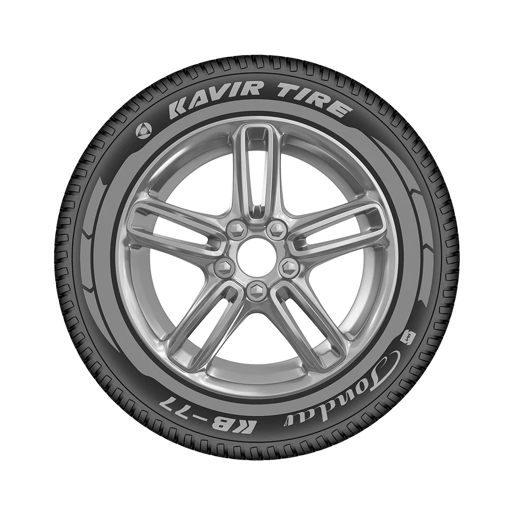 لاستیک کویر تایر سایز 205/60R14 گل Tondar KB77 - Image 3